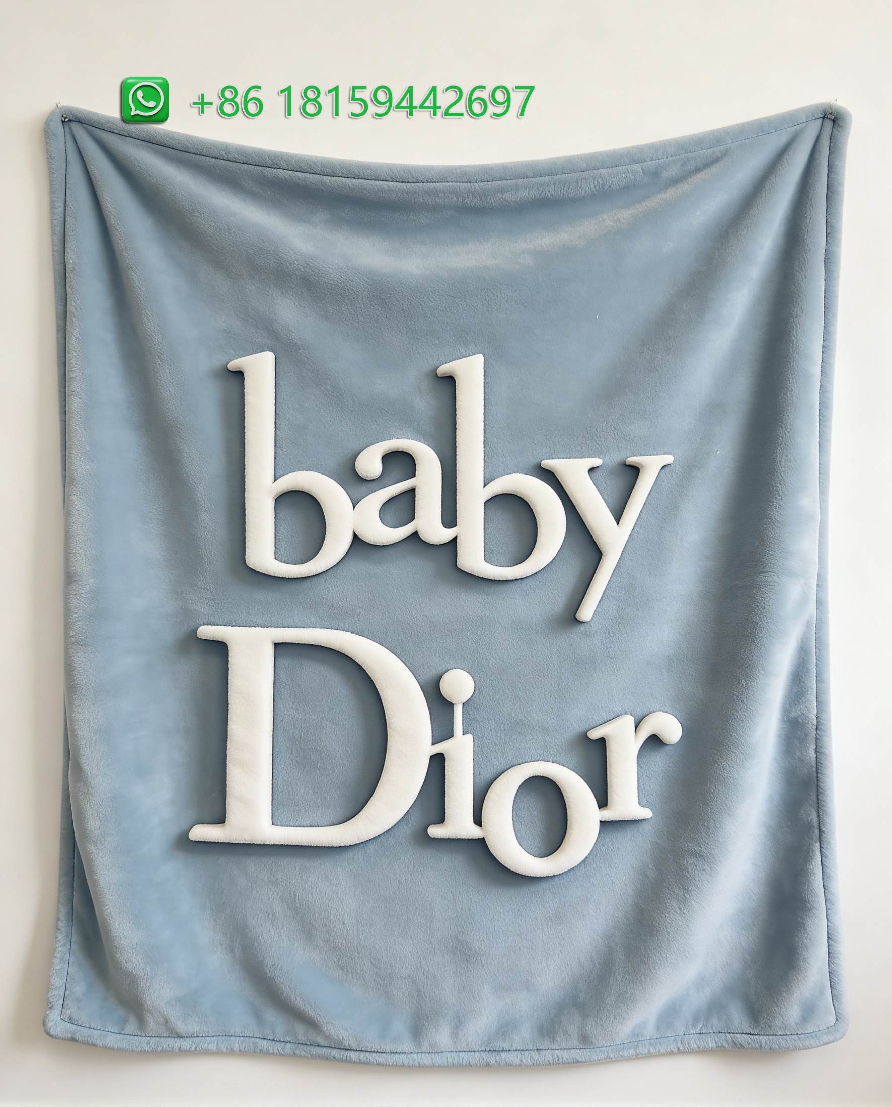 Dior Throw Blankets